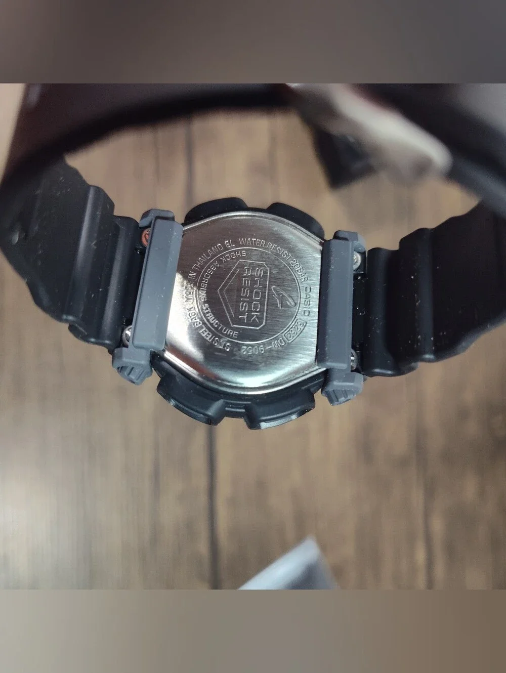 Casio DW9052-1B, G-Shock Chronograph Watch, Resin Band, Alarm, 200 Meter WR. New